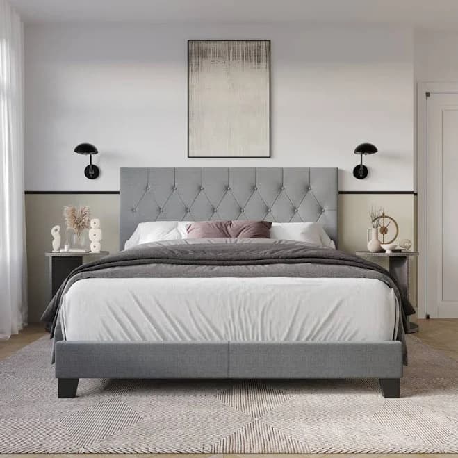 Lark Manor Ambrey Upholstered Standard Bed