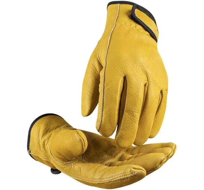 Toolant Winter Leather Work Gloves