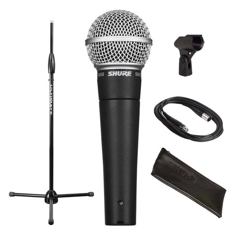 Shure SM58-CN-BTS Stage Performance Microphone Kit