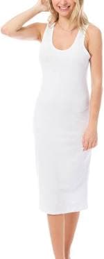 Sleeveless Racerback Bodycon Mini Dress