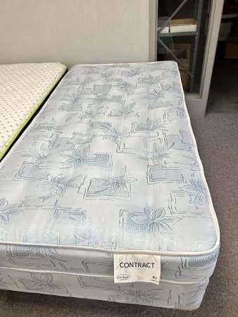Gold Bond Dormitory Blue Damask 8 inch Mattress