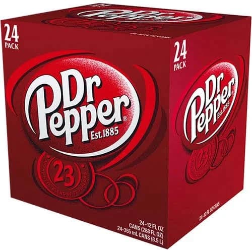 Dr Pepper Cans 12 Oz