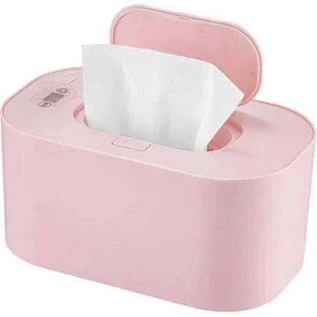 Portable Baby Wipe Warmer Dispenser with LED Display, Adjustable Wet Wipes Holder, Even Heating for Home, Car, Travel, Size: 20
