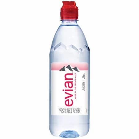 Evian's Spring Water Natural Sport Cap