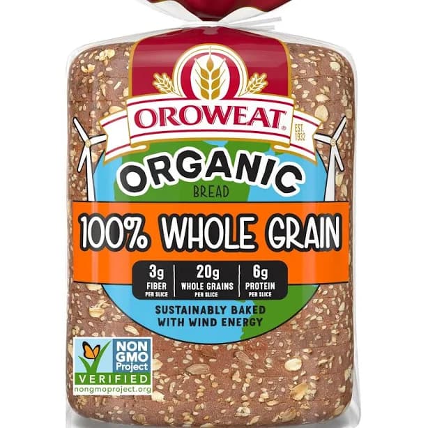 Oroweat Organic 100% Whole Grain Bread