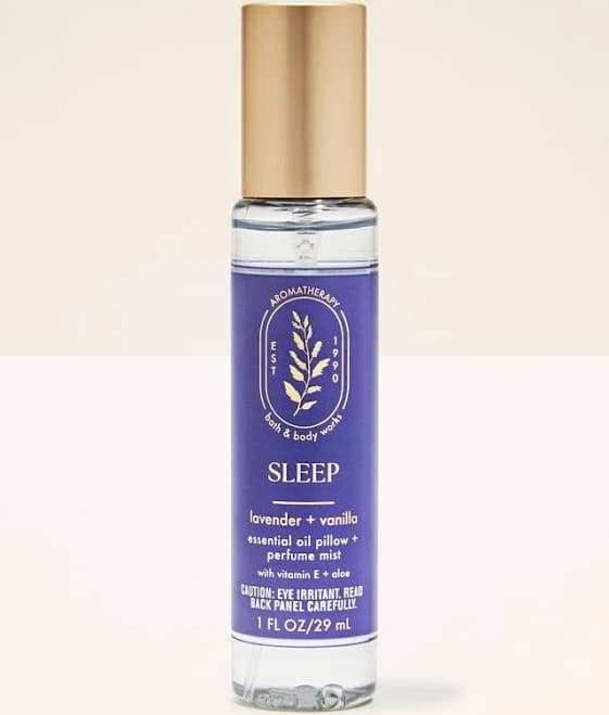 Bath & Body Works Lavender Vanilla Travel Size Essential Oil Mist