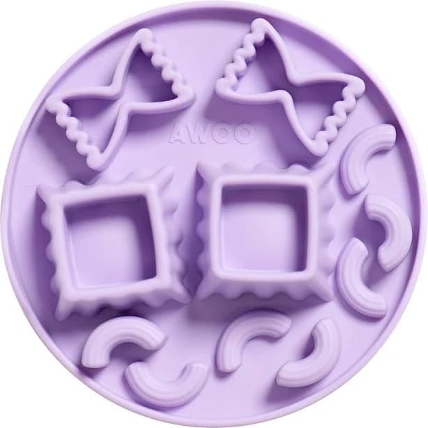 Awoo Snackaroni Slow Feeder Dog Bowl Insert & Lick Mat
