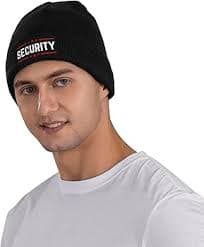 Amazon.com: TREWRDT Gorro de invierno de seguridad para hombres y mujeres, gorro de punto cálido, gorro de moda, color negro, Negro - : Ropa, Zapatos y Joyería