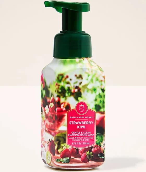 Bath & Body Works Strawberry Kiwi Gentle & Clean Foaming Hand Soap