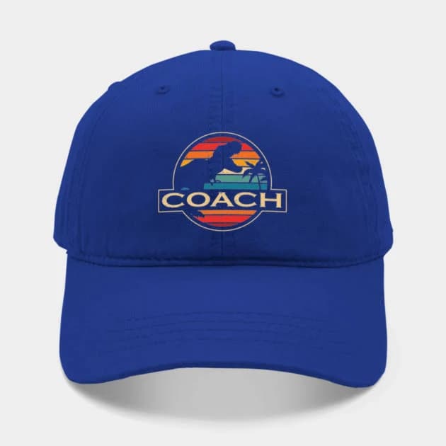 Coach Dinosaur Dad Hat
