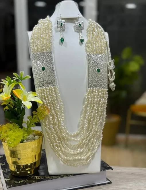 Boho Statement Beaded Necklace