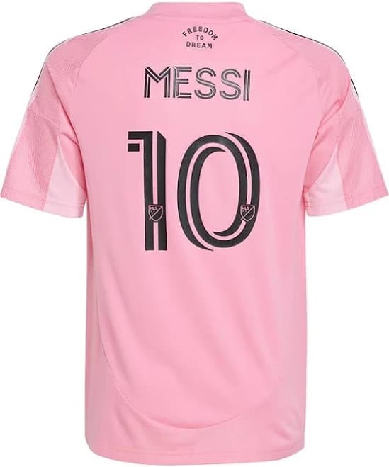 adidas Inter Miami CF 25/26 Messi Home Jersey Kids Youth