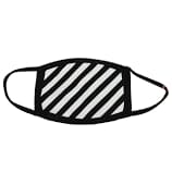 Off-White Black Cotton Facemask