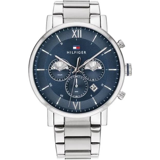 Tommy Hilfiger Men's Chronograph Silver Bracelet Watch