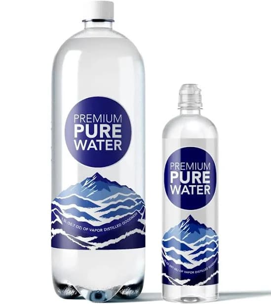 Premium Pure Water 24Oz - 24 Pack