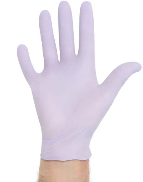 KC100 Lavender Nitrile Exam Gloves, Powder-Free,250/Box, 52819 Halyard (KC Healthcare) Nitrile Gloves