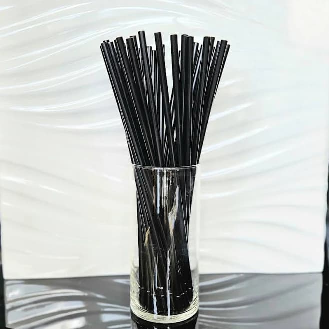 Stanley Straw Black Stanley Cup Accessories Straws 13 Inches Black Reusable Straw for 40 oz Tumbler 13" Stanley Straw Replacement 13in Straw