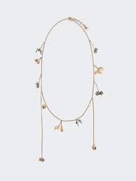 Set of metal and glass necklaces, emerald | Weekend Max Mara