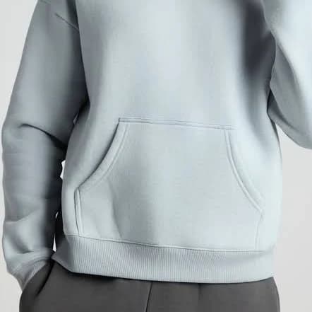 Comfrt Oversized Crop Hoodie
