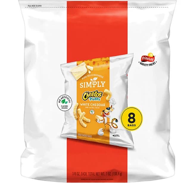 Simply Multipack 8ct Simply Cheetos 8oz