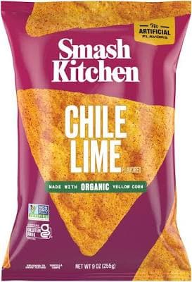 Smash Kitchen Chile Lime Non-GMO Tortilla Chips
