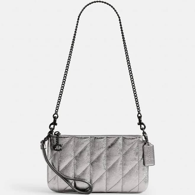 Coach Women's Quilted Leather Pouch Bag