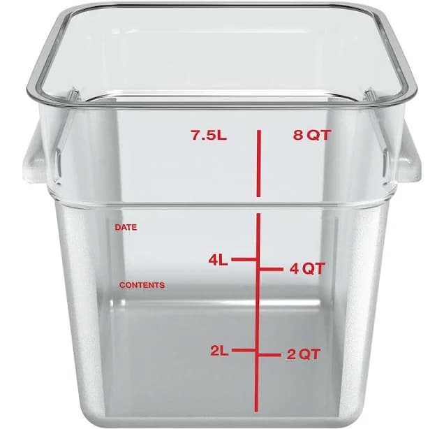 Carlisle Squares Food Storage Container 1195307