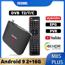 MECOOL Android 9.0 TV Box M8S Plus DVB T/T2 Amlogic S905X2 4K 2GB RAM 16GB ROM Black from Dhgate Android TV Box - price 22.11