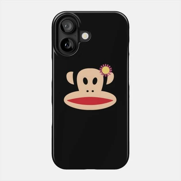 Paul Frank Spring Time Julius Flower Decor Face Portrait iPhone Case