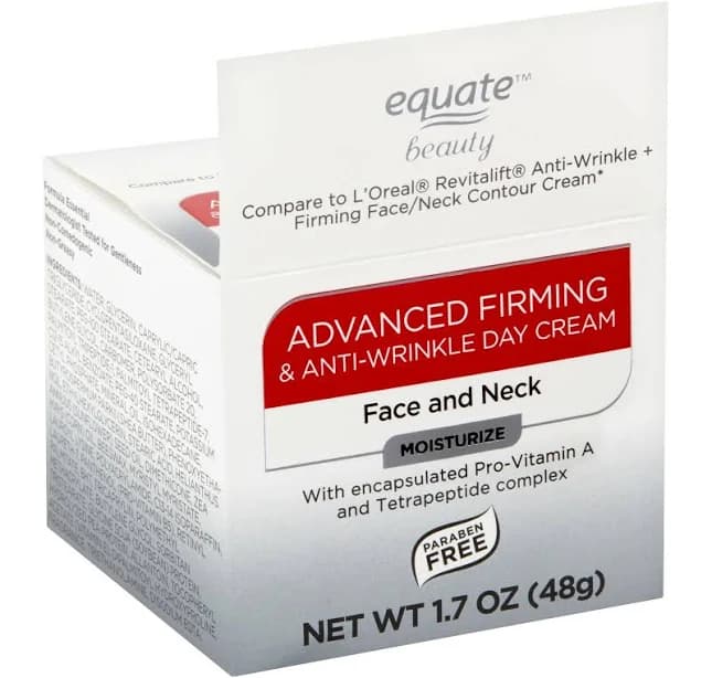 Equate Beauty Face And Neck Advanced Firming & Anti-wrinkle Day Cream,