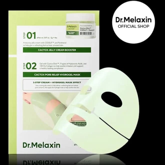 Dr.Melaxin Cactox Jelly Cream Booster Pore Relief Hydrogel Mask