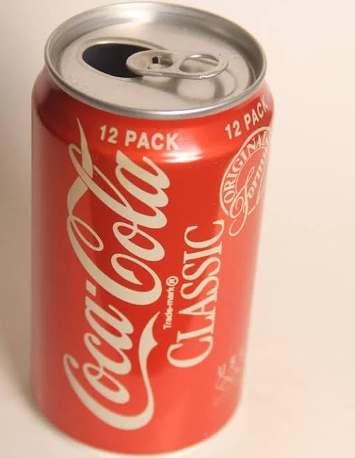 Coca-coke Classic Soda Can - "12 Pack"