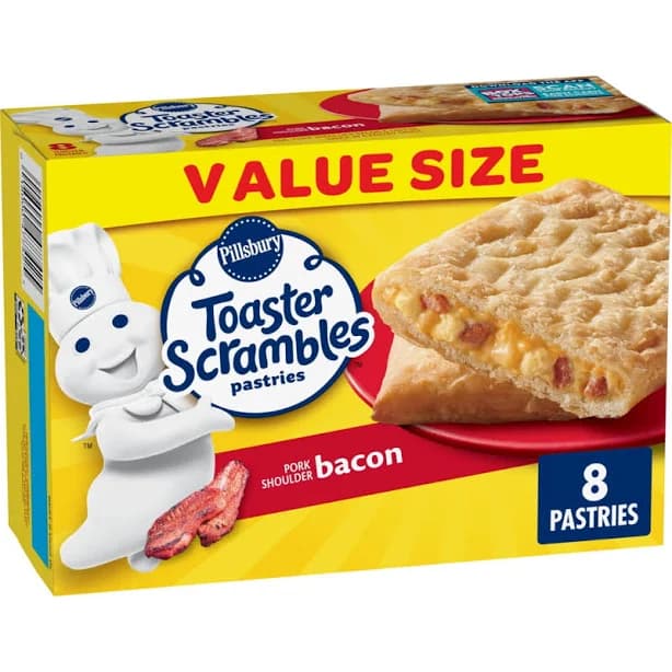 Pillsbury Bacon Toaster Scrambles