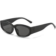 Amazon.com: HDUBFY Oversized Cat Eye Women Sunglasses Retro Shades UV400 Men Oval Sun Glasses,1,One size : Clothing, Shoes & Jewelry