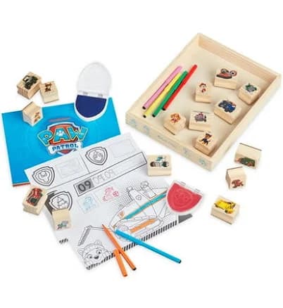 Melissa & Doug Paw Patrol Wooden Stamps Activity Set