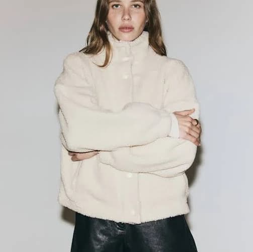 H&M Ladies Teddy Fleece Jacket