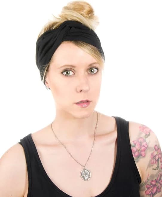 forgottencotton Jersey Knit Twist Headband