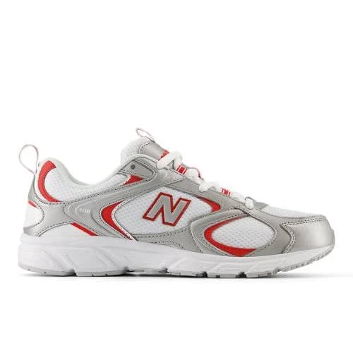 Adult New Balance Men's 408 White/Grey/Red ml408ng