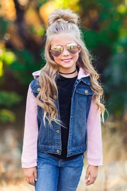 Denim Hoodie Jacket