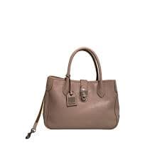Dooney and Bourke Saffiano Double Strap Purse Slip Lock, Organized Smoke Grey - agendaally.com