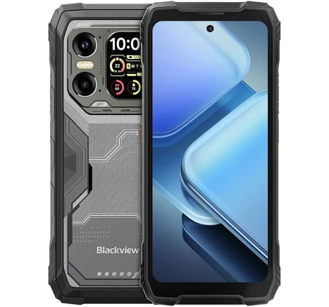 Blackview XPLORE 1 6.78" 120Hz Main & 2.01" Secondary Display 20000mAh Flashlight 5G AI Rugged Phone