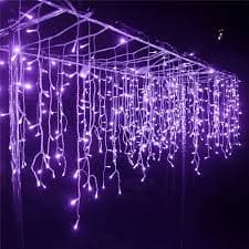LED Curtain Icicle Light 4x0.6M Fairy Tale Light Evening Garden Stage Christmas Wedding Party Waterfall Outdoor Decoration| Alibaba.com
