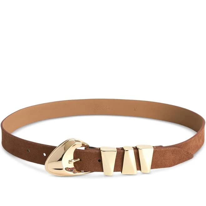 Ettika Women's Modern Western Leather Belt