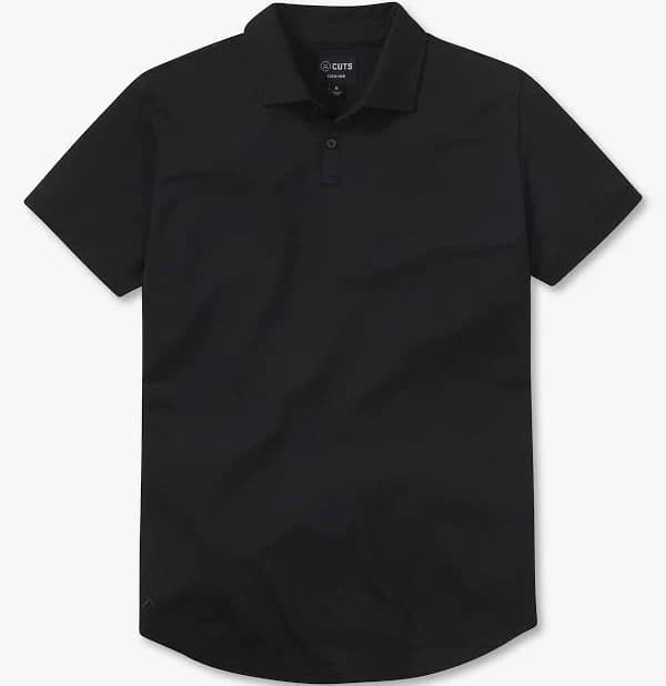 AO Polo | Black Signature-fit PYCA Pro