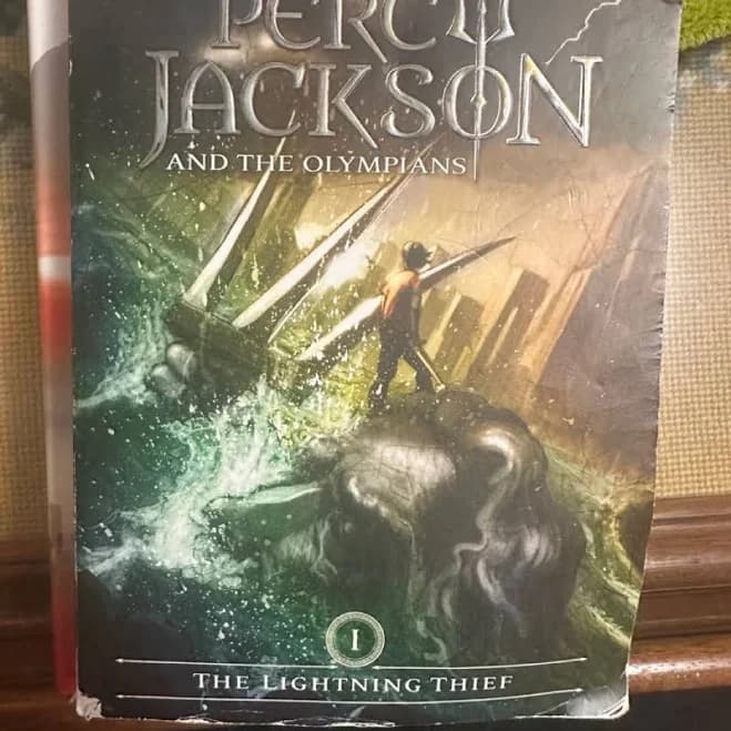 The lightning thief by Rick riordon