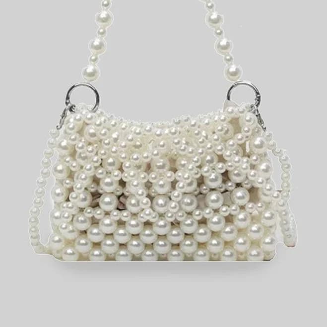 Pearl Beaded Handbag
