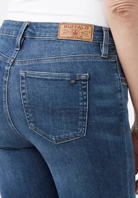 Buffalo David Bitton Women's Alexa Mid-Rise Skinny Jeans