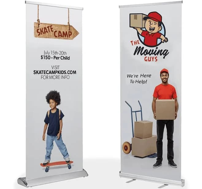 lookourway Custom Retractable Banner Display