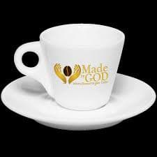 Made by God Espresso Cups and Saucers – Made by God Coffee Store