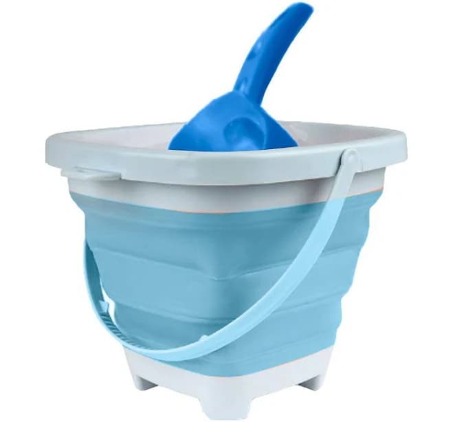 Kids' Collapsible Sand Bucket & Shovel